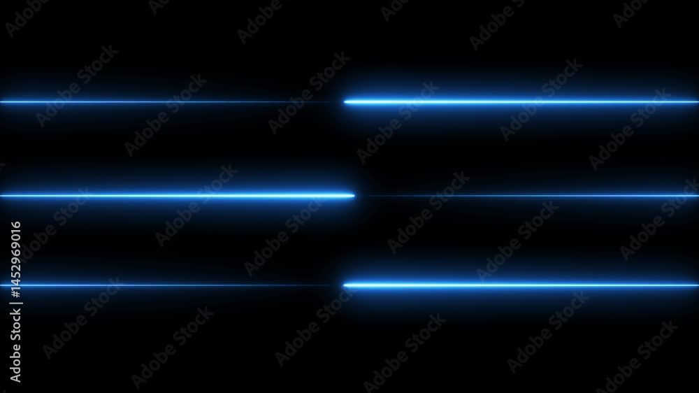 Poster lines abstract futuristic technology background. seamless loop animation black background. lasers - 