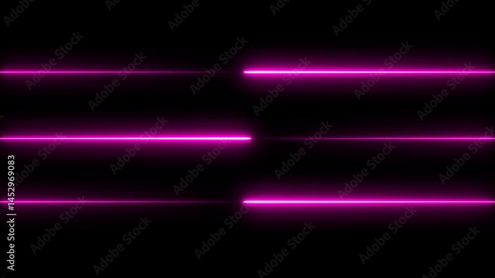 Poster lines abstract futuristic technology background. seamless loop animation black background. lasers - 
