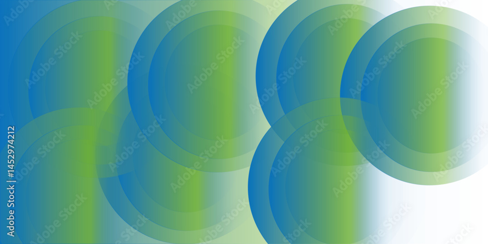 Poster minimalist abstract background with circle shape gradation.macro masterpiece of overlapping forms in