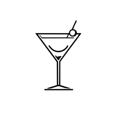 Artistic Cocktail Logo Merging Sleek Geometric Shapes with Vivid Color Gradients to Evoke Luxurious Contemporary Flair