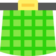 kilt illustration on a white background     