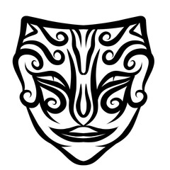 An enigmatic canvas of pure darkness evokes contemplation and introspection