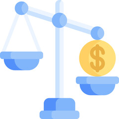 law illustration on a white background     