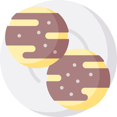 luqmat illustration on a white background    