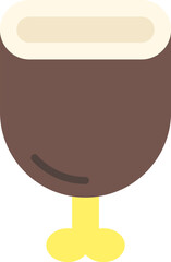 meat illustration on a white background     