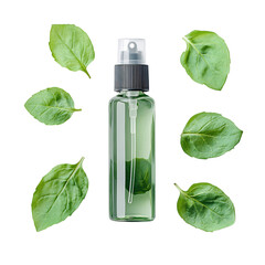 Pet Safe Dental Spray with Mint Flavor Isolated on Transparent Background