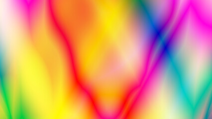 Vibrant Rainbow Gradient Background - Abstract Multicolor Texture for Design