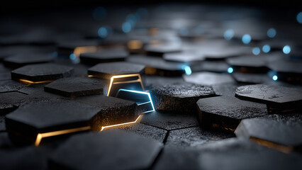 Minimalist Protective Armor Texture for Futuristic Design