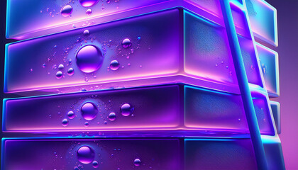 translucent cubes, 3D structure, abstract geometry, futuristic design, minimalism, stacked blocks, digital art, spatial arrangement, glowing elements, modern abstraction, clean aesthetics, conceptual 