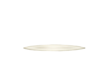 Fototapeta premium White Oval Plate Mockup: Product Photography Background, Food Presentation, Tabletop Display, Restaurant Menu Design, Clean Minimalist Style