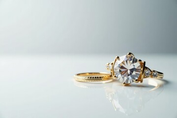 Reflective white surface, ideal for showcasing delicate objects or jewelry, graphic, pristine, still-life