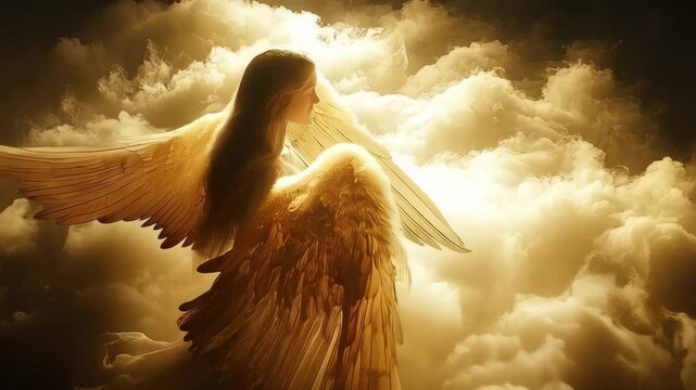 Exploring the symbolism of angels in Christianity and their role in conveying messages of hope and faith