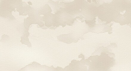 Beige watercolor texture, light cream paper, vintage canvas, abstract art paint
