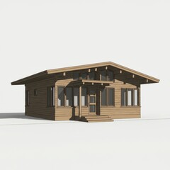 old wooden house