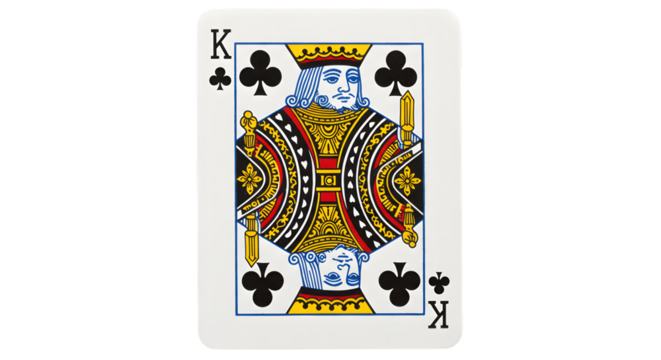king of clubs card
