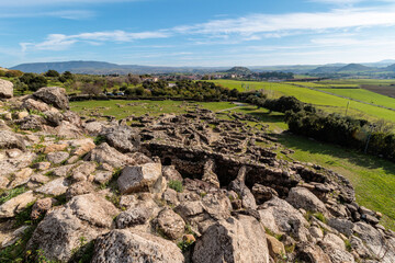 Su Nuraxi is a nuragic archaeological site in Barumini, Sardinia, Italy