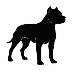 Obraz premium Dog Silhouette
