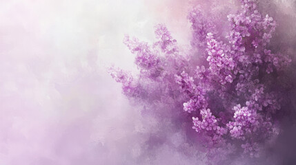 Obraz premium A soft digital wallpaper or background with lilac energy.