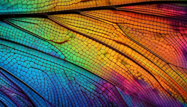 rainbow color dragonfly wings background dragonfly wing close up dragonfly wing close up texture