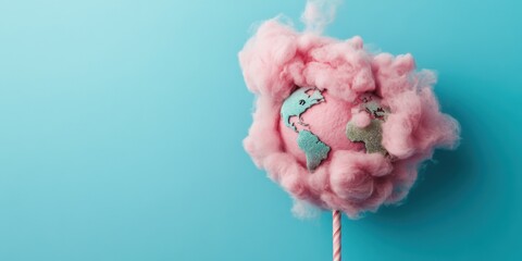 Cotton Candy World An Enchanting, Whimsical Journey through a Sweet and Colorful Imagination