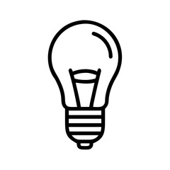 Icon of a Light Bulb
