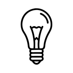 Icon of a Light Bulb