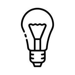 Icon of a Light Bulb