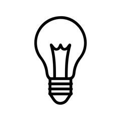 Icon of a Light Bulb