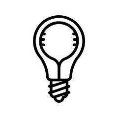 Icon of a Light Bulb