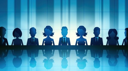 A diverse team collaborates in a bright conference room, strategizing and planning for their next big project.