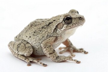 Fototapeta premium cope-s gray treefrog isolated on white background