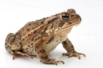 Obraz premium fowler-s-toad isolated on white background