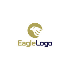 Obraz premium Eagle Logo Design Symbols Simple