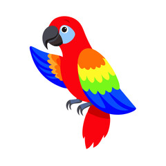 Parrot: The Colorful Birds of the Tropics