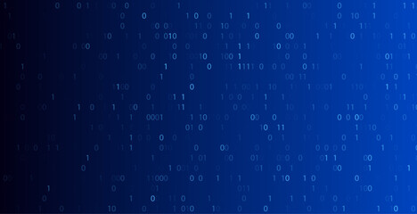 Code binary matrix data background. Technology software abstract binary code program blockchain digital