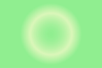 Abstract gradient shape single soft glowing colorful green yellow background template art graphics digital media visual element