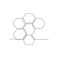 Obraz premium One continuous line design vector drawing illustration teamwork concept of Depicts an organized and efficient team structure. Suitable for your asset design and educational purpose.