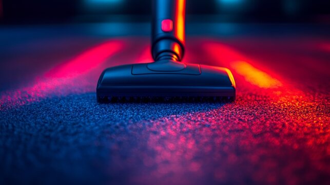 Carpet Cleaning Myths Debunked on a Pastel-Colored Background