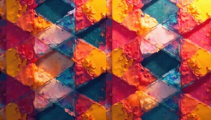 Abstract geometric shapes forming a stylish, repeatable interior design pattern , texture, modern