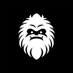 Strong Yeti Head Outline Icon