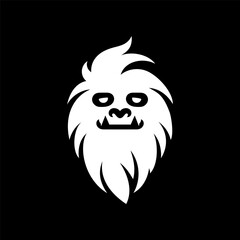 Ice Monster Yeti Head Emblem