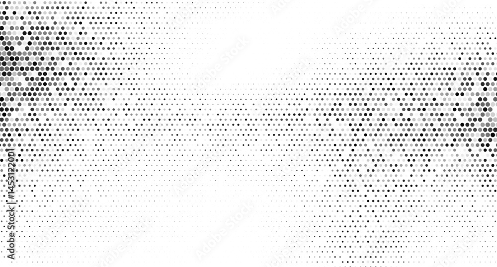 Aufkleber halftone dot pattern gradient grayscale background circle comic fade. halftone texture design.