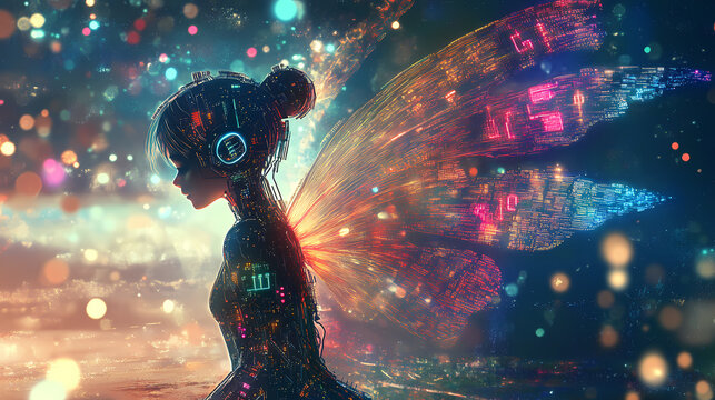 celestial cybernetic fairy