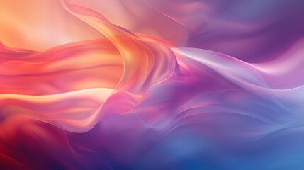 Obraz premium Abstract Gradient: An abstract gradient background with soft blending colors, providing a modern and dynamic backdrop for tech products. 