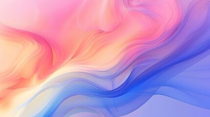 Obraz premium Abstract Gradient: An abstract gradient background with soft blending colors, providing a modern and dynamic backdrop for tech products. 