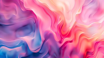Obraz premium Abstract Gradient: An abstract gradient background with soft blending colors, providing a modern and dynamic backdrop for tech products. 