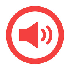 Simple Speaker Icon for Sound Controls