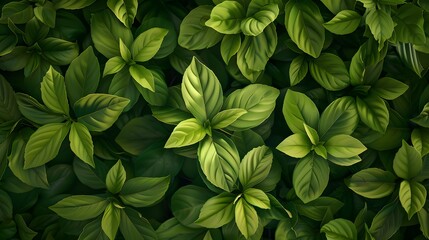 Nature Elements: A background featuring lush green leaves and natural elements, perfect for eco-friendly or organic products. 
