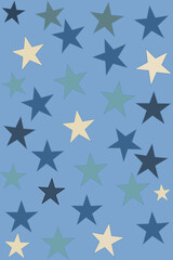 Vector image of bed sheet motif or floor motif 