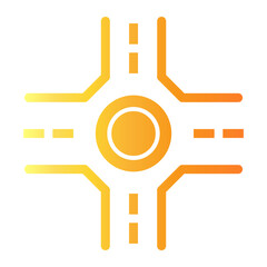 road Gradient icon